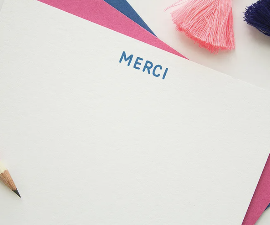 Merci Notecards