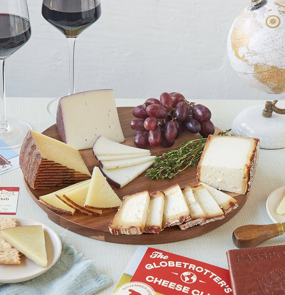 Murray's GlobeTrotters cheeses