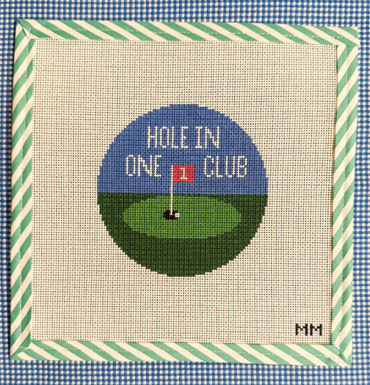 Hole in One Ornament Canvas