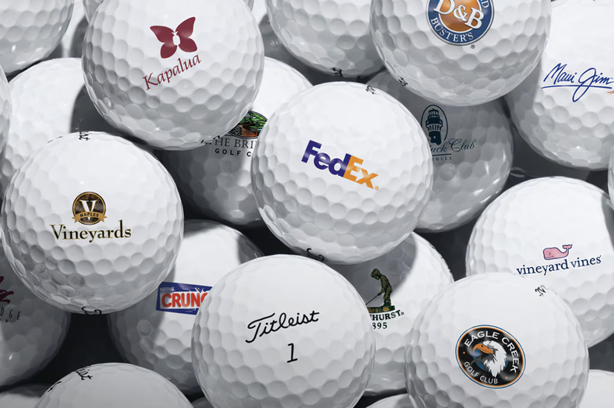 Personalized Titleist Golf Balls