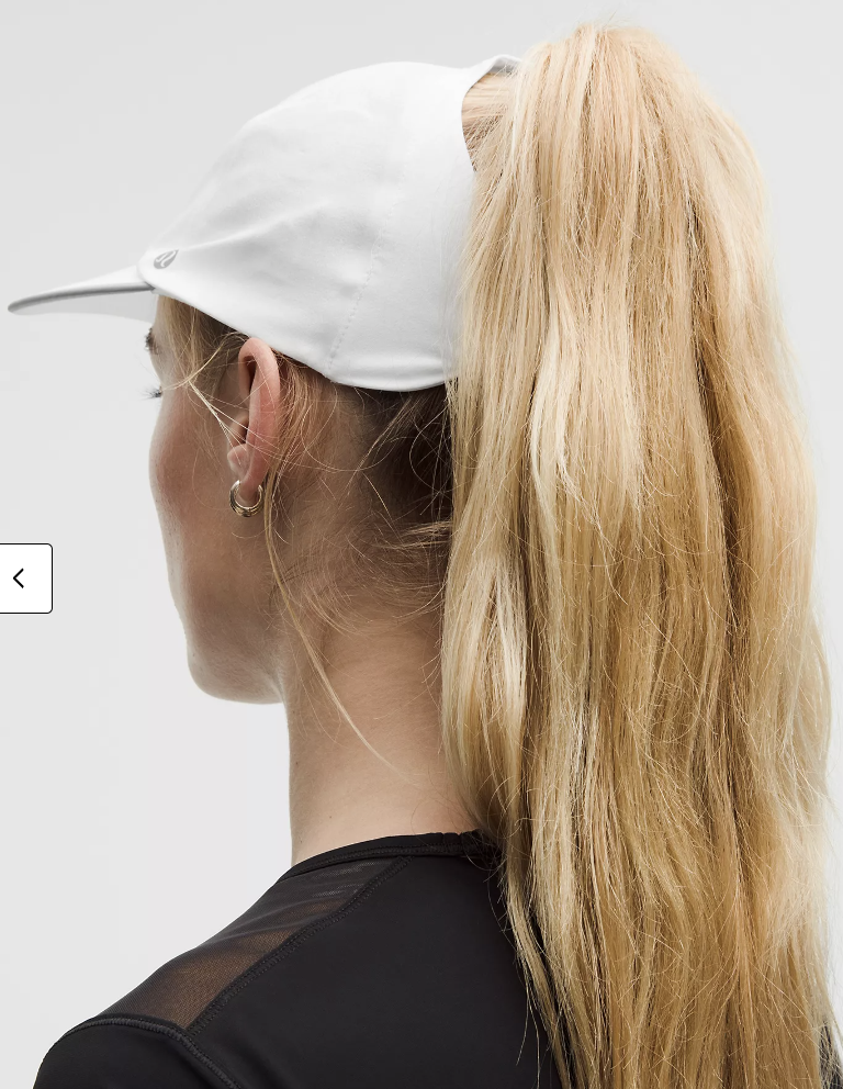 LuLu Lemon Ponytail Hat