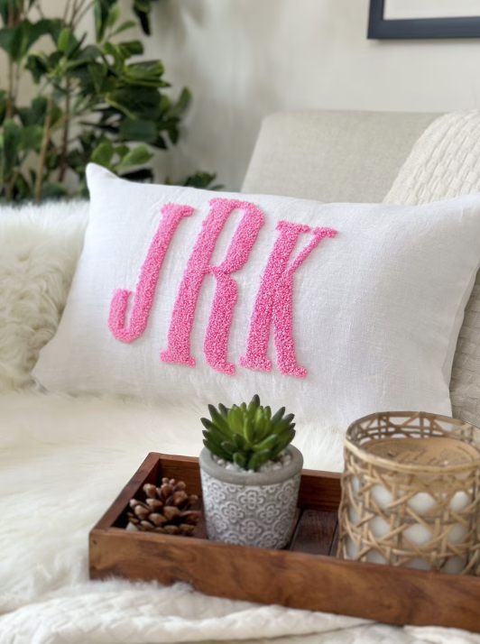 Monogrammed Pillow