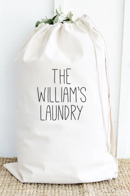Personalized Laundry Bag