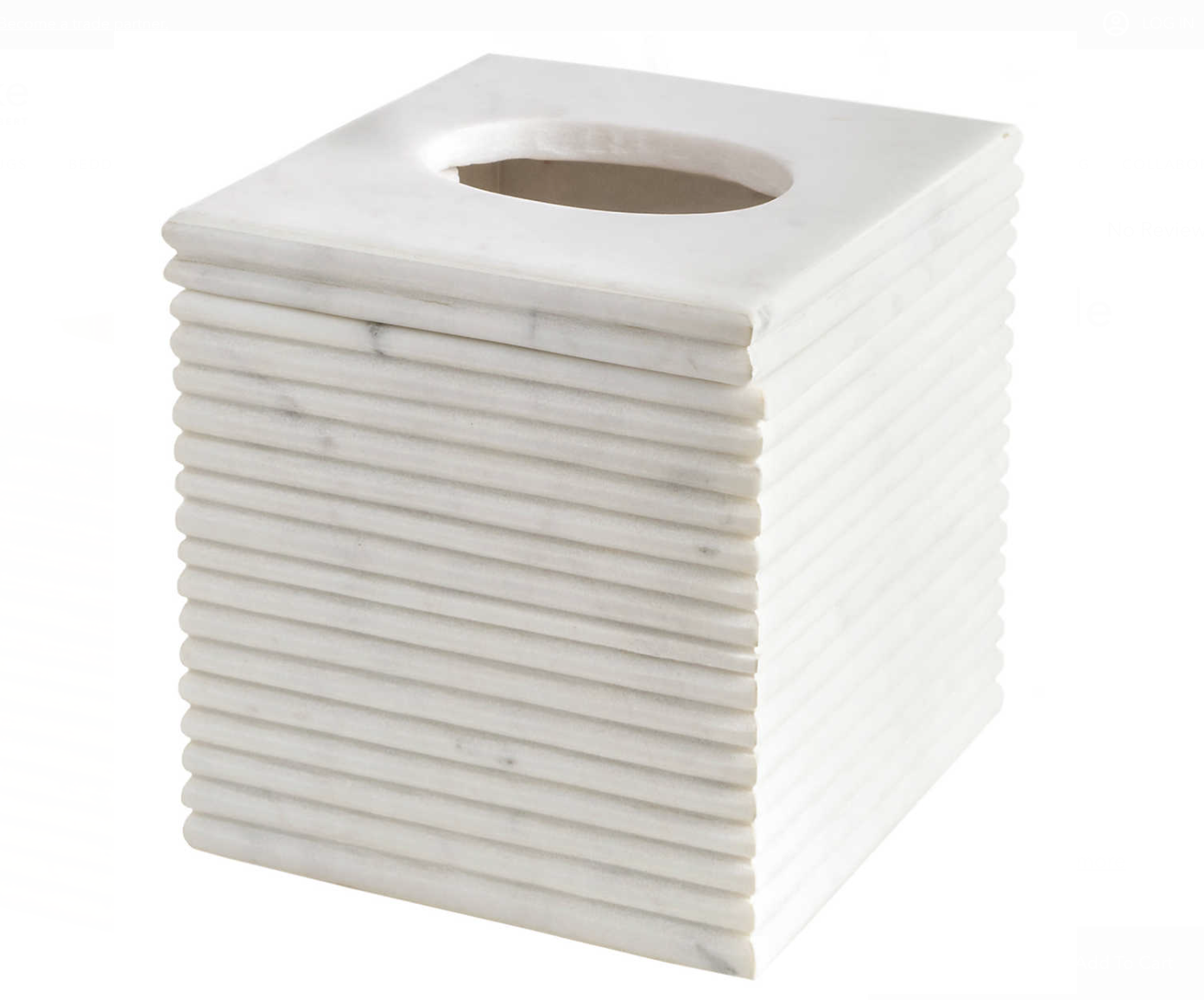 White Marble Kleenex Box (Copy)