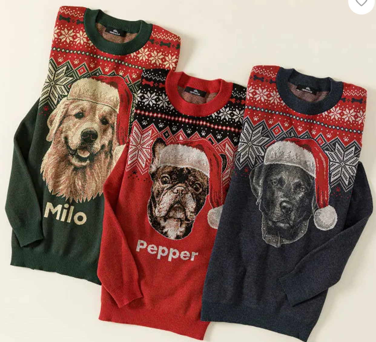 Custom Pet Paw Sweater
