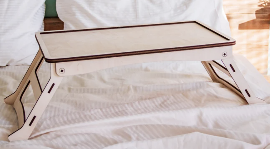Wooden Bed Tray