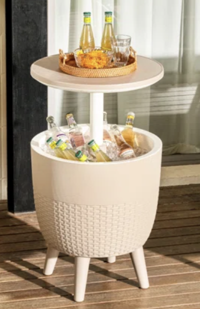 Side Table and Cooler