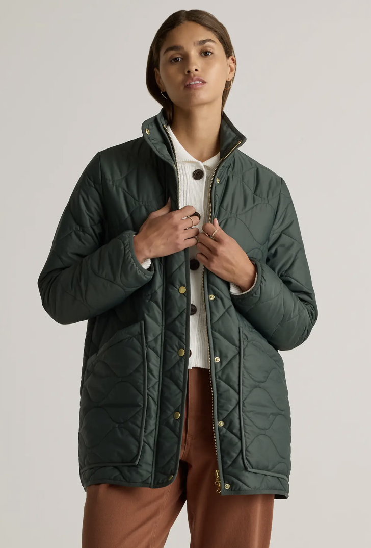 Quince Long Puffer Jacket