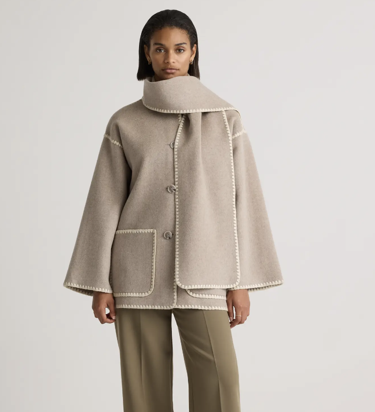 Quince Scarf Coat