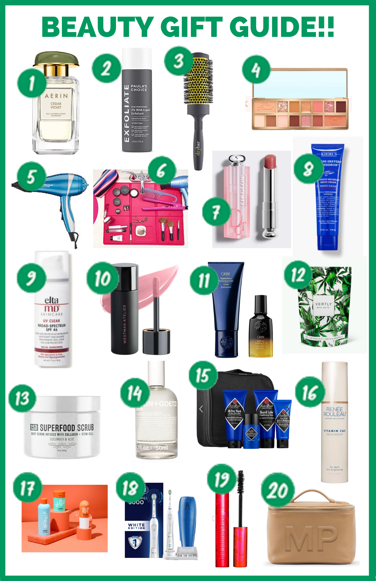 HOLIDAY BEAUTY GIFT GUIDE!!