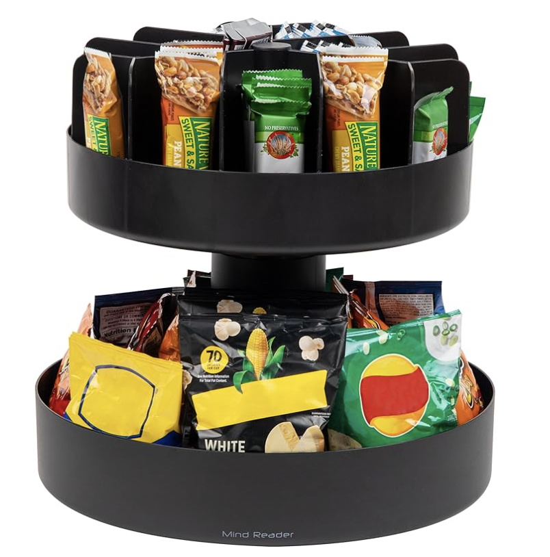 Spinning Snack Organizer