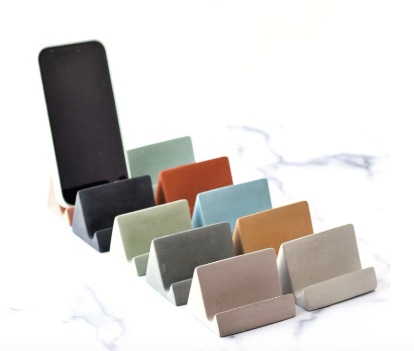 Concrete Phone Holder