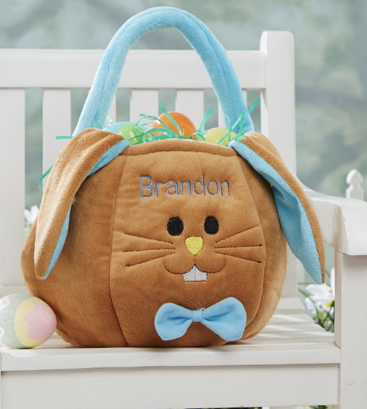 Embroidered Easter Basket