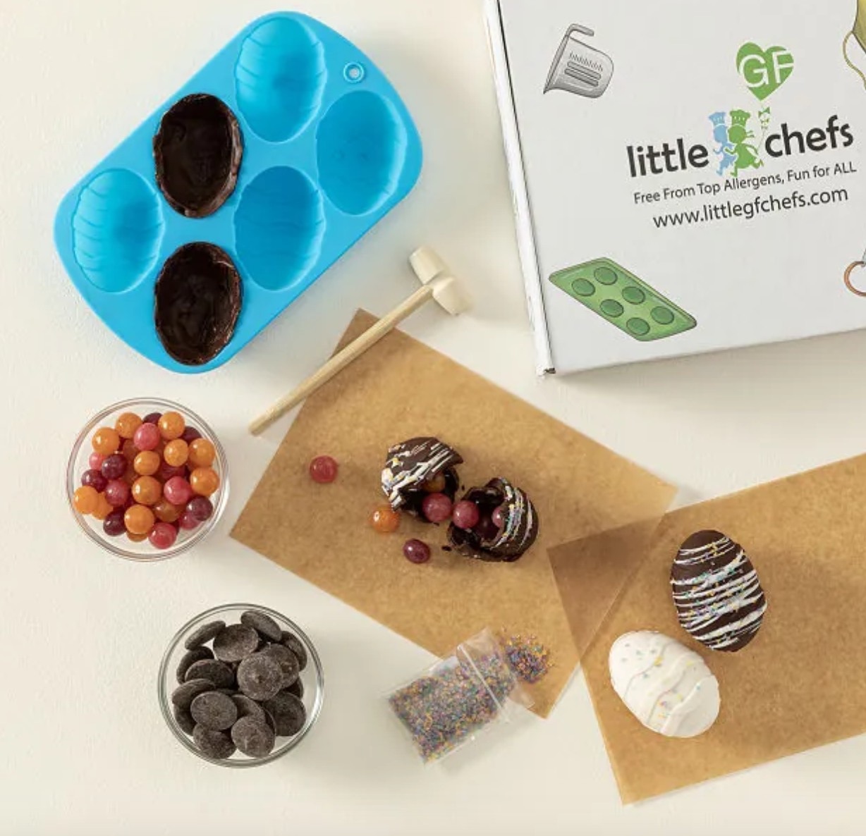 Little Chef's Chocolate Easter Eggs
