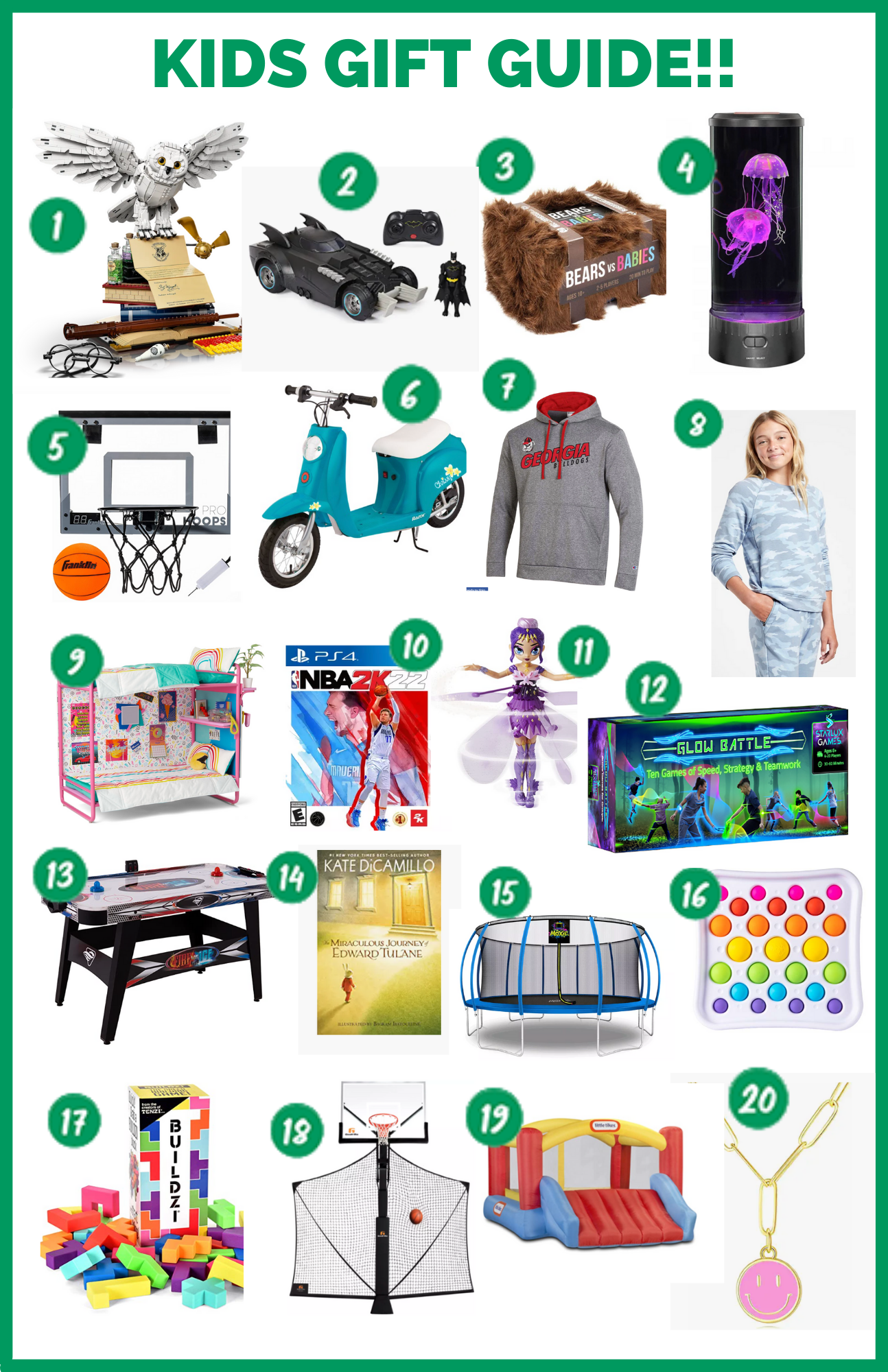 KIDS GIFT GUIDE
