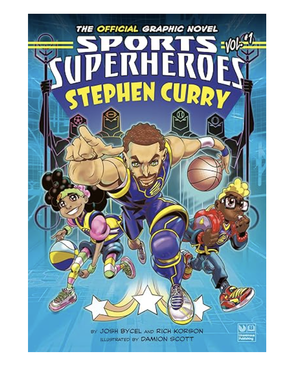 Steph Curry Superheroes Book