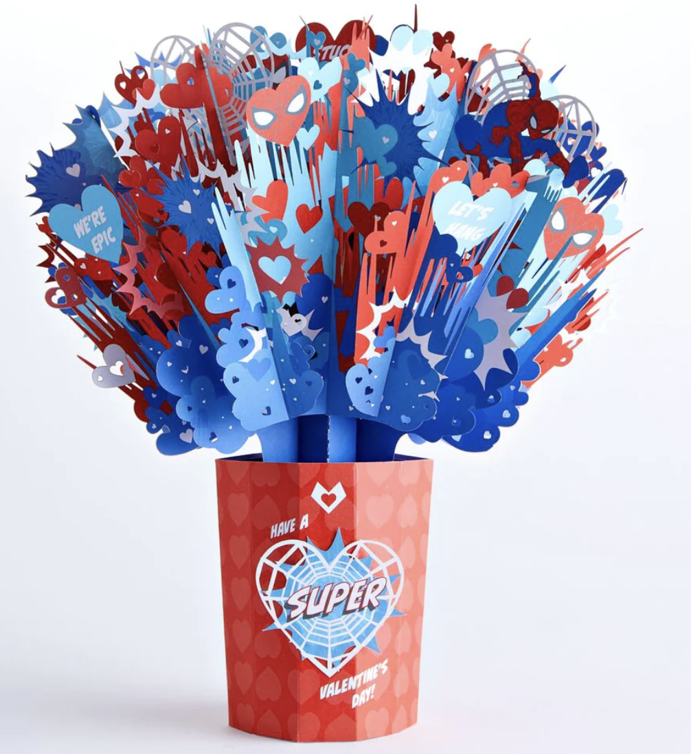 Spider Man Love Pop Card