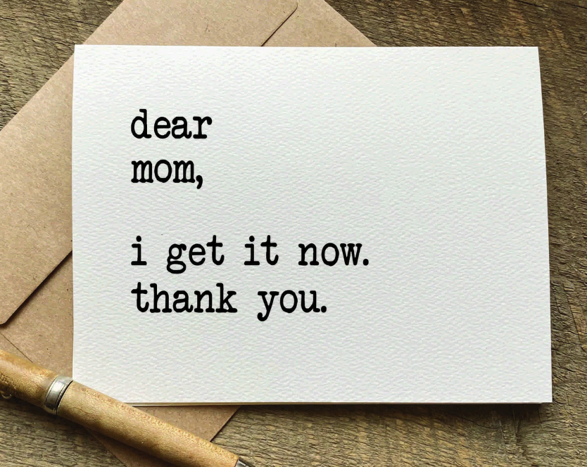 Dear Mom Card