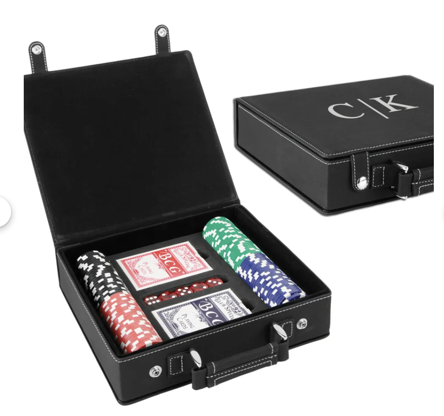 Personalized Poker Set