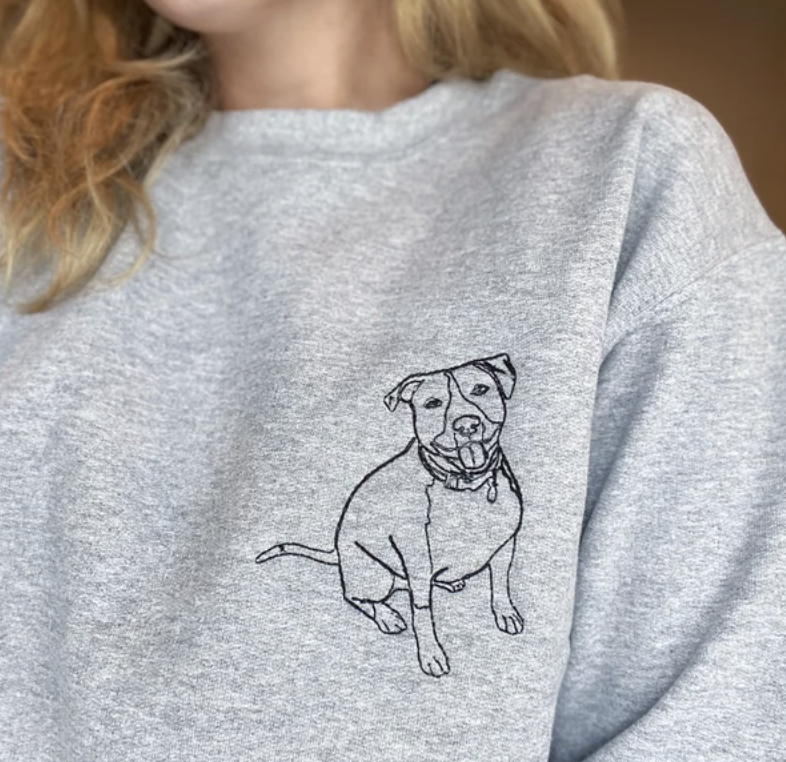 Custom dog sweatshirt