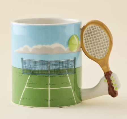 Tennis Mug (fill with Starbucks card)