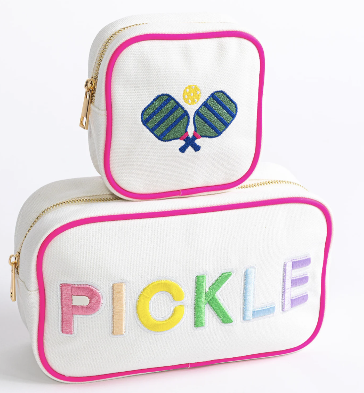 Pickleball Cosmetic Bags