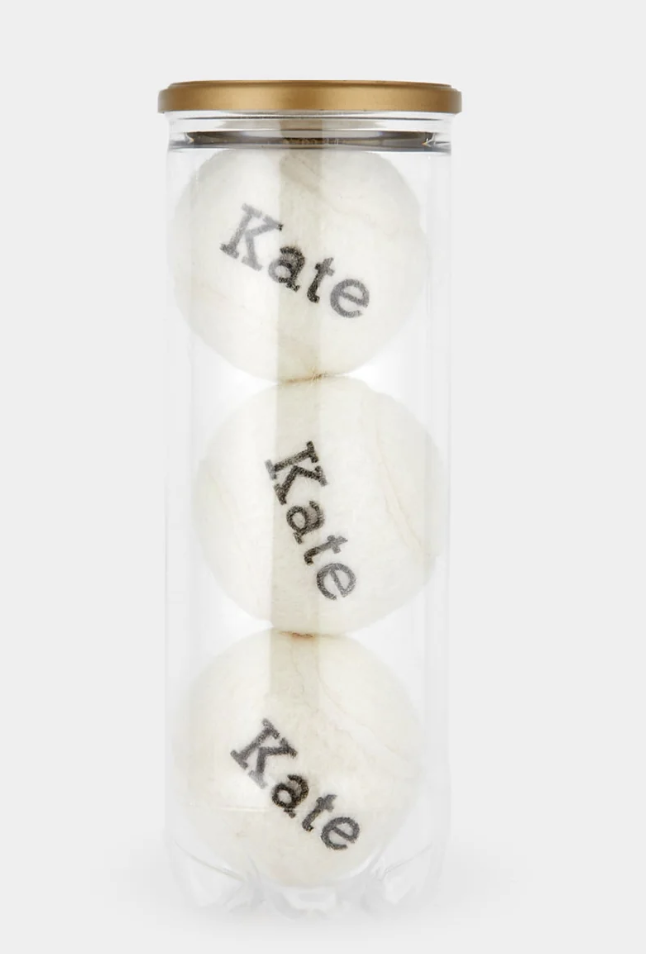 Anya Hindmarch Personalized Tennis Balls
