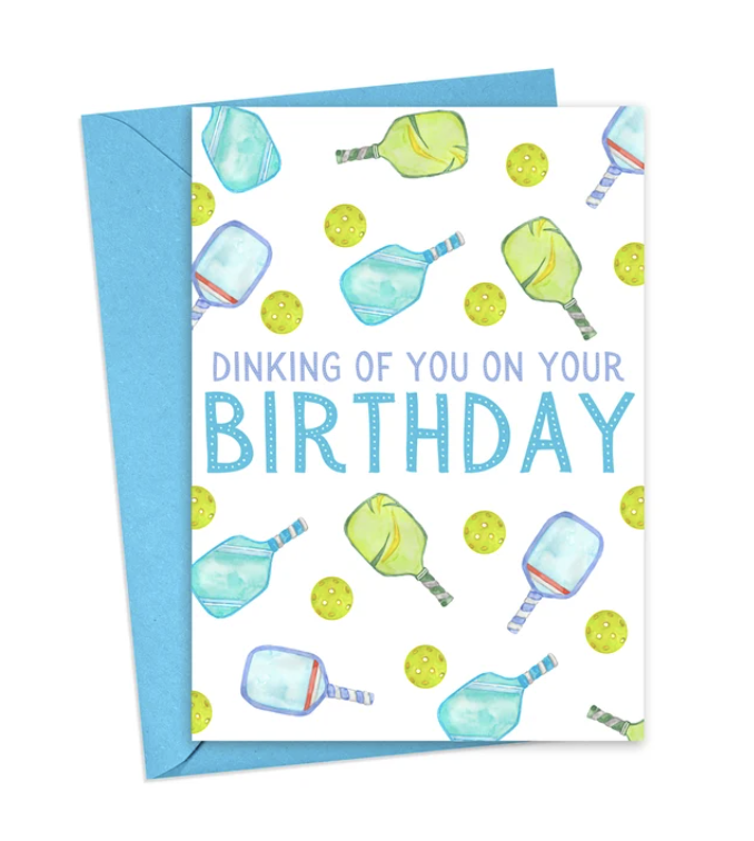 Dinking of You Card!