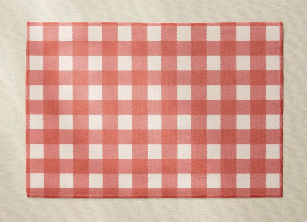 Tomato Gingham Placemats