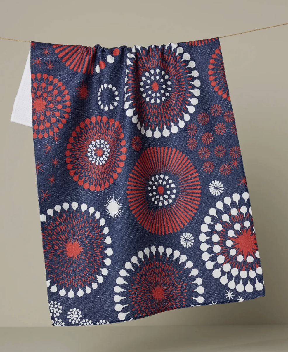 Geometry Freedom Sparks Towel