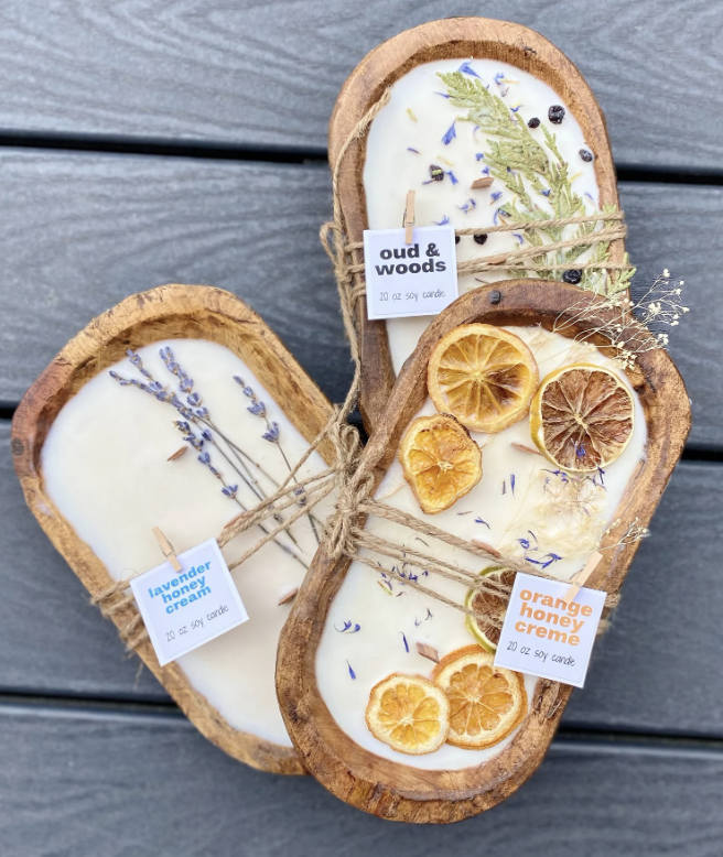 Dough Bowl Candle