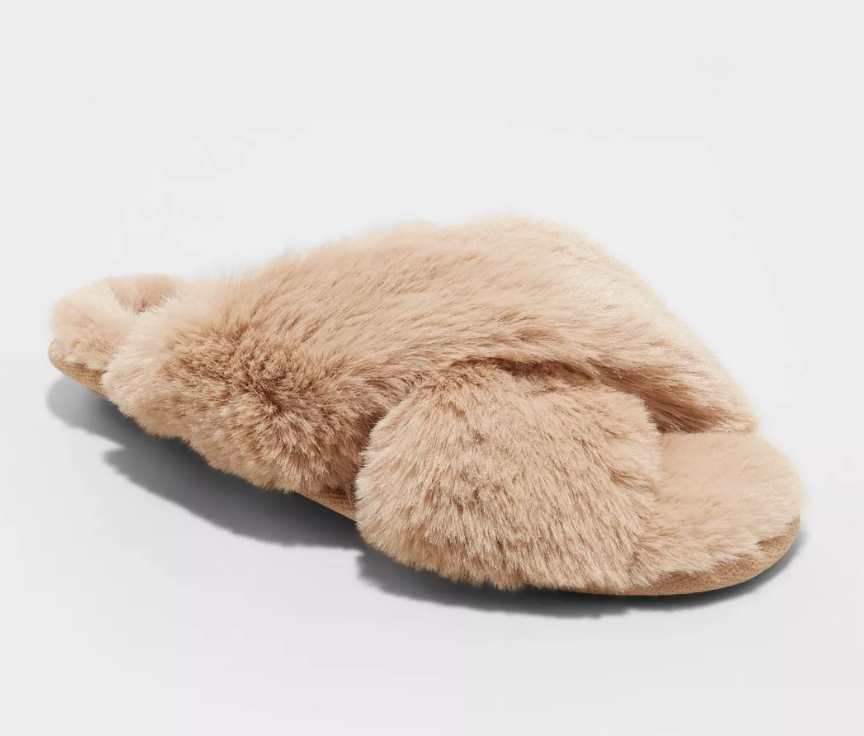 Faux Fur Slippers