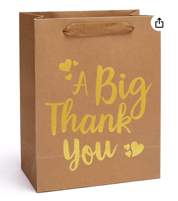 A Big Thank You Gift Bag