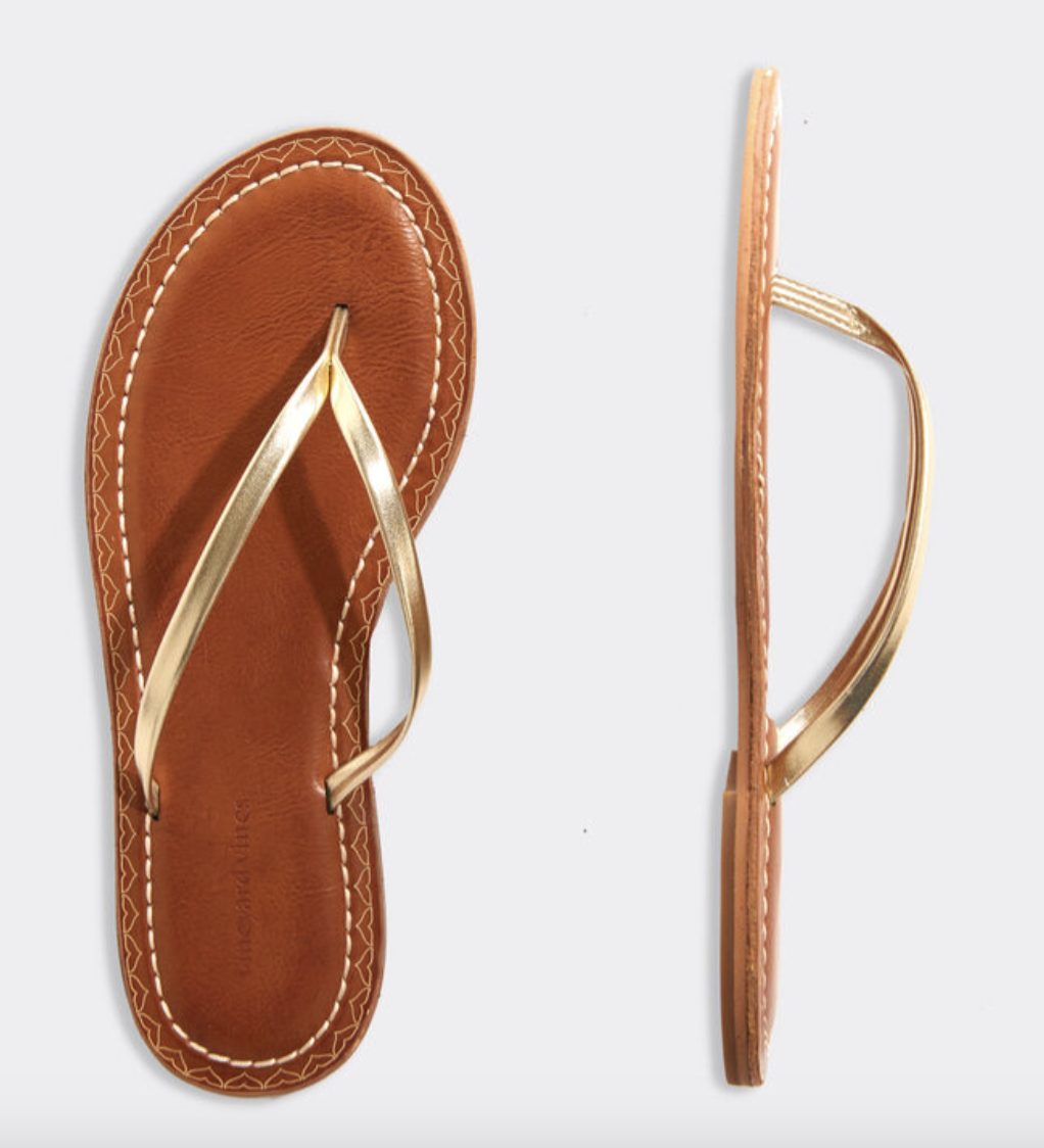 Skinny Strap Flip Flops