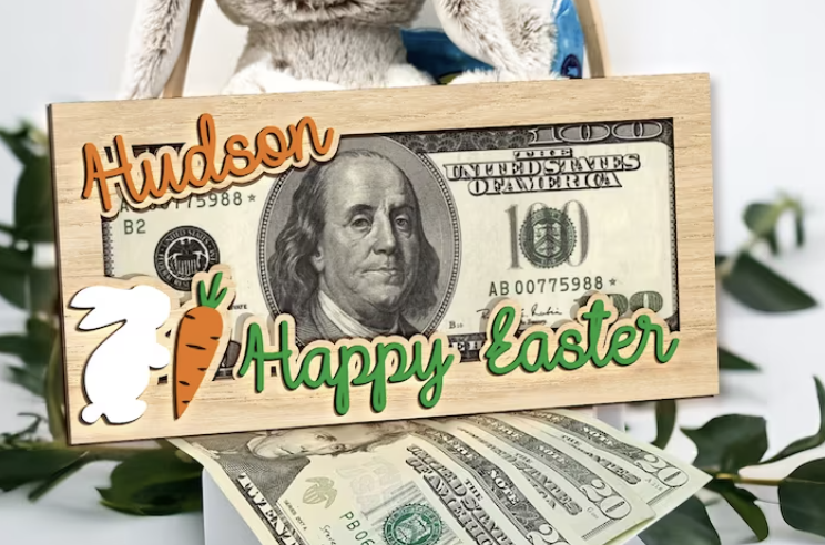 Personalized Bunny Money