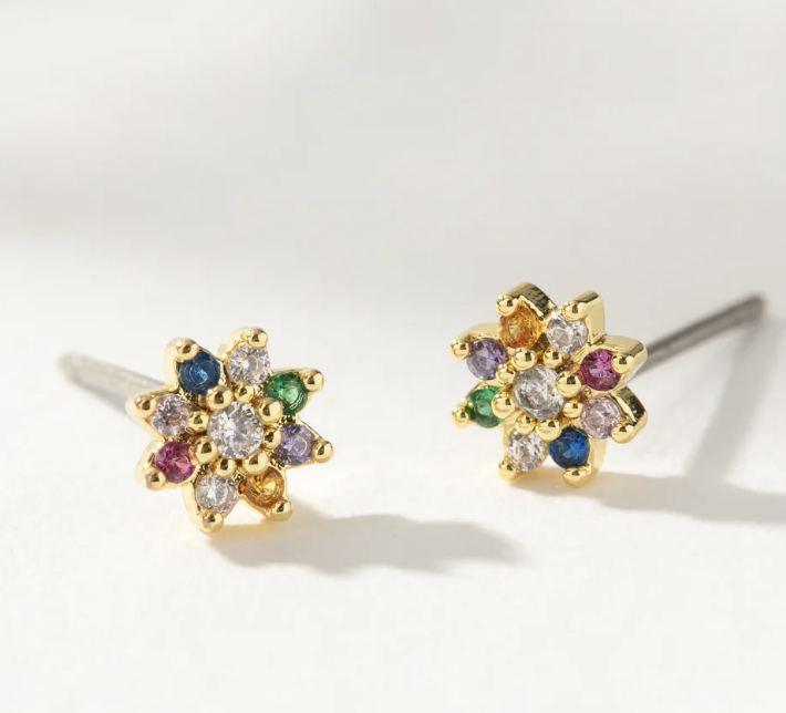 Flower Stud Earrings