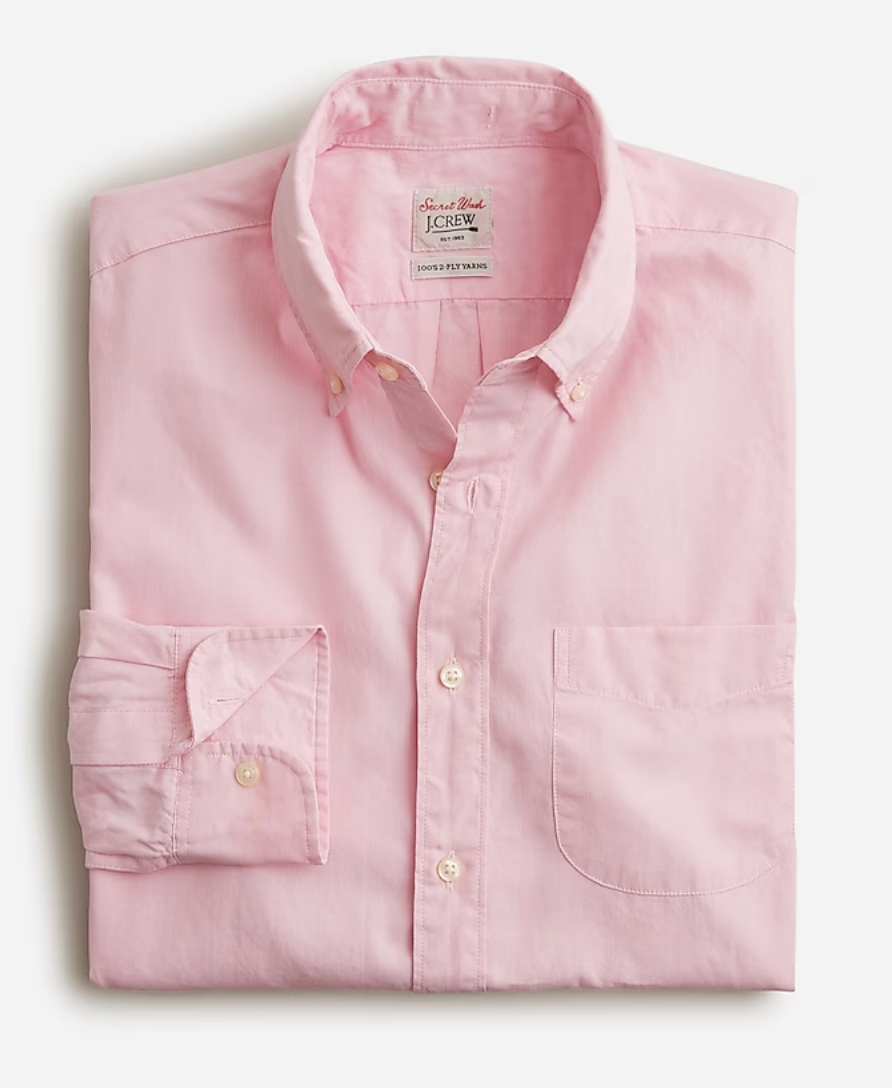 Men's Pink Button Down