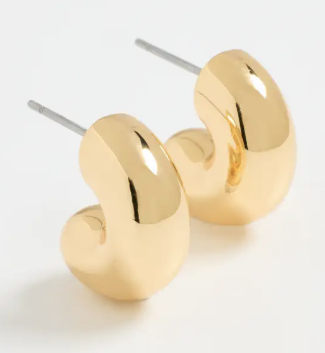 Jenny Bird Gold Hoops