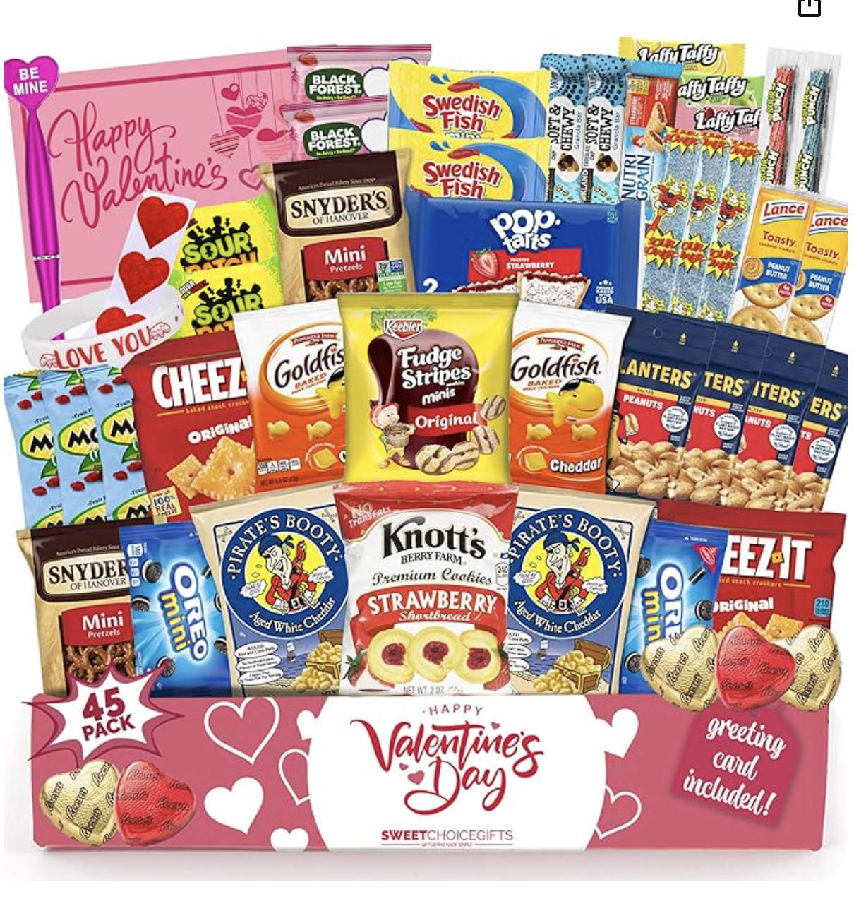 Valentine Snack Box