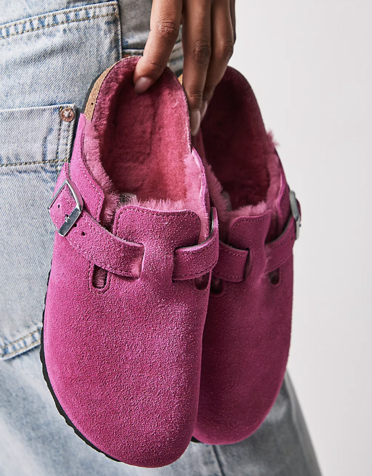 Birkenstocks Shearling Shoes