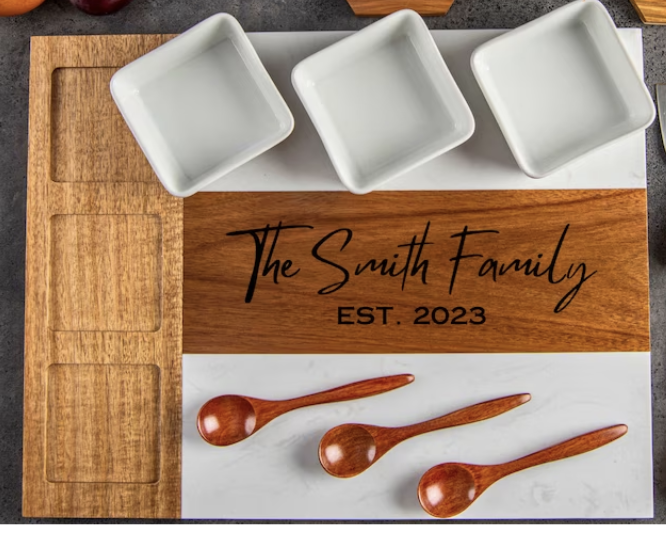 Personalized Cheese Board