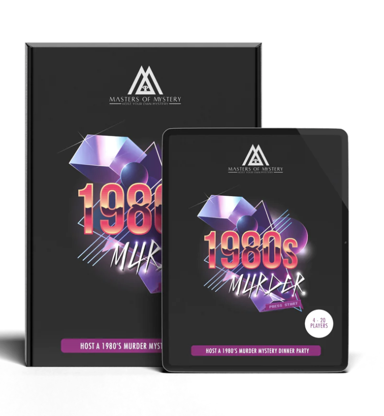 1980s Murder Mystery Game