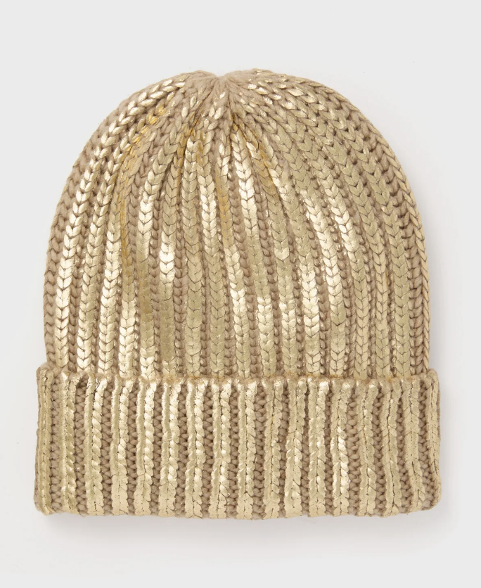 Metallic Winter Hat