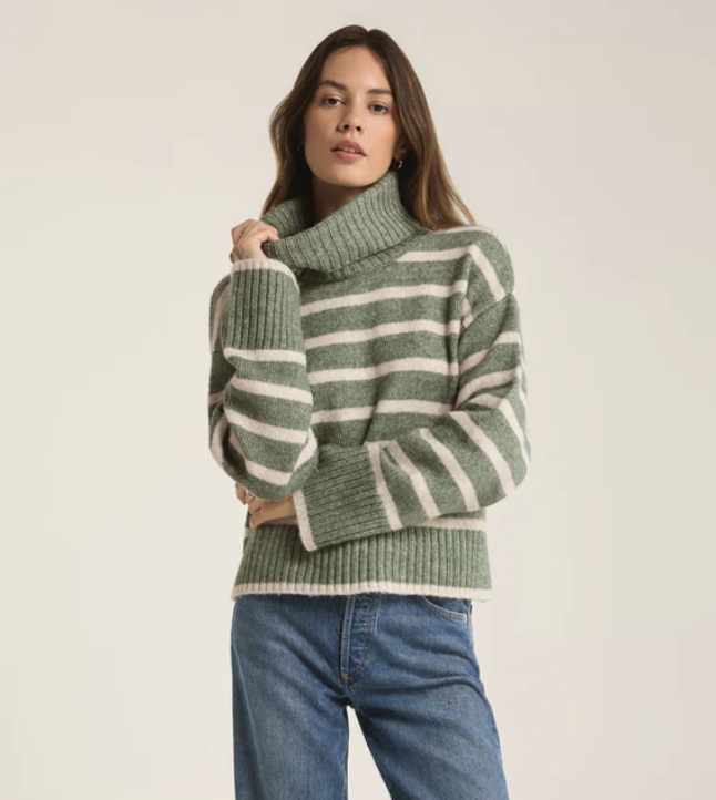 Z Supply Striped Sweater