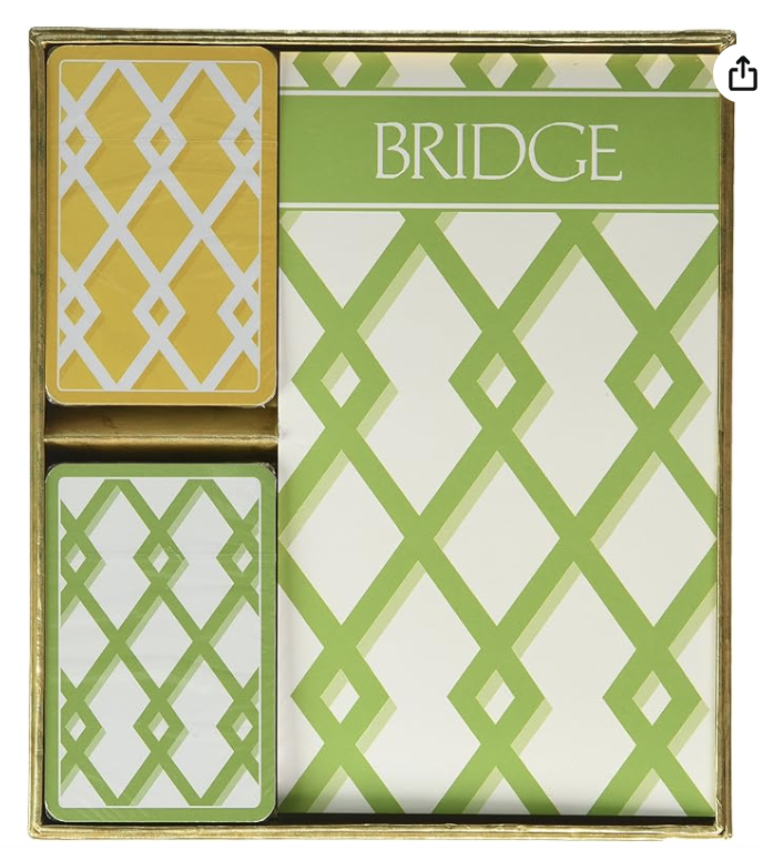 Caspari Bridge Set