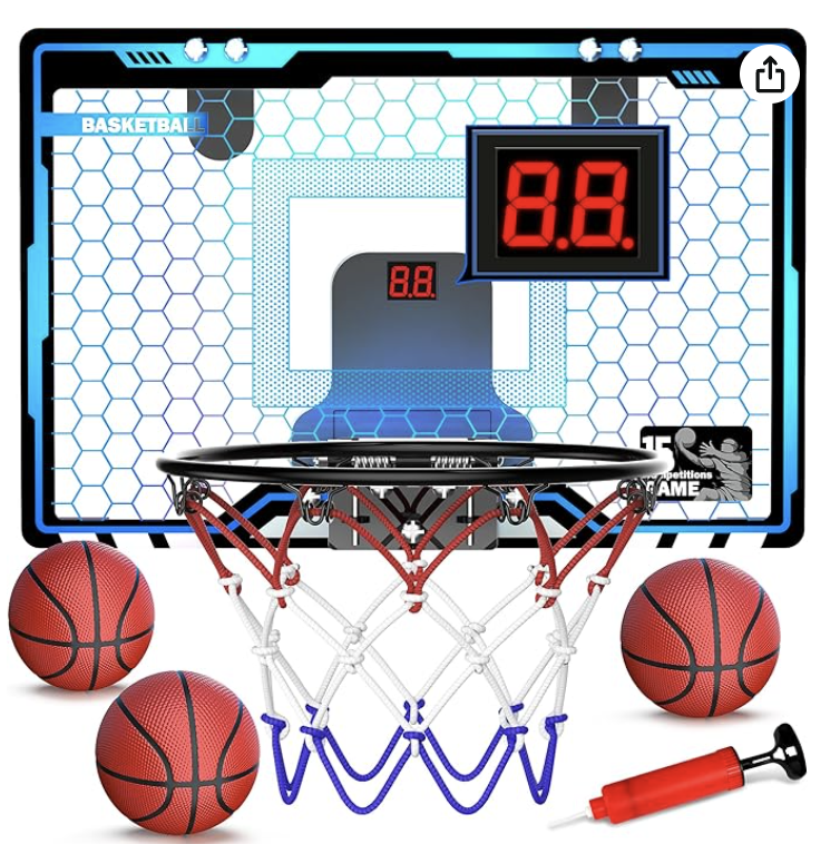 HopeRock Indoor Basketball Hoop LED
