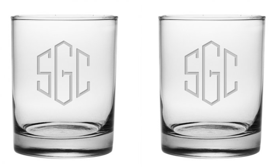 Monogrammed Glasses (Copy)