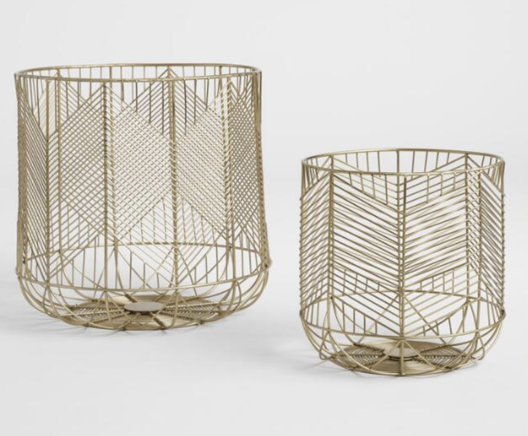 Gold Wire Baskets (Copy)