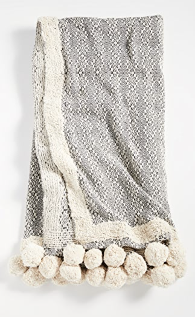 Yummy Cotton Pom Pom Throw (Copy)