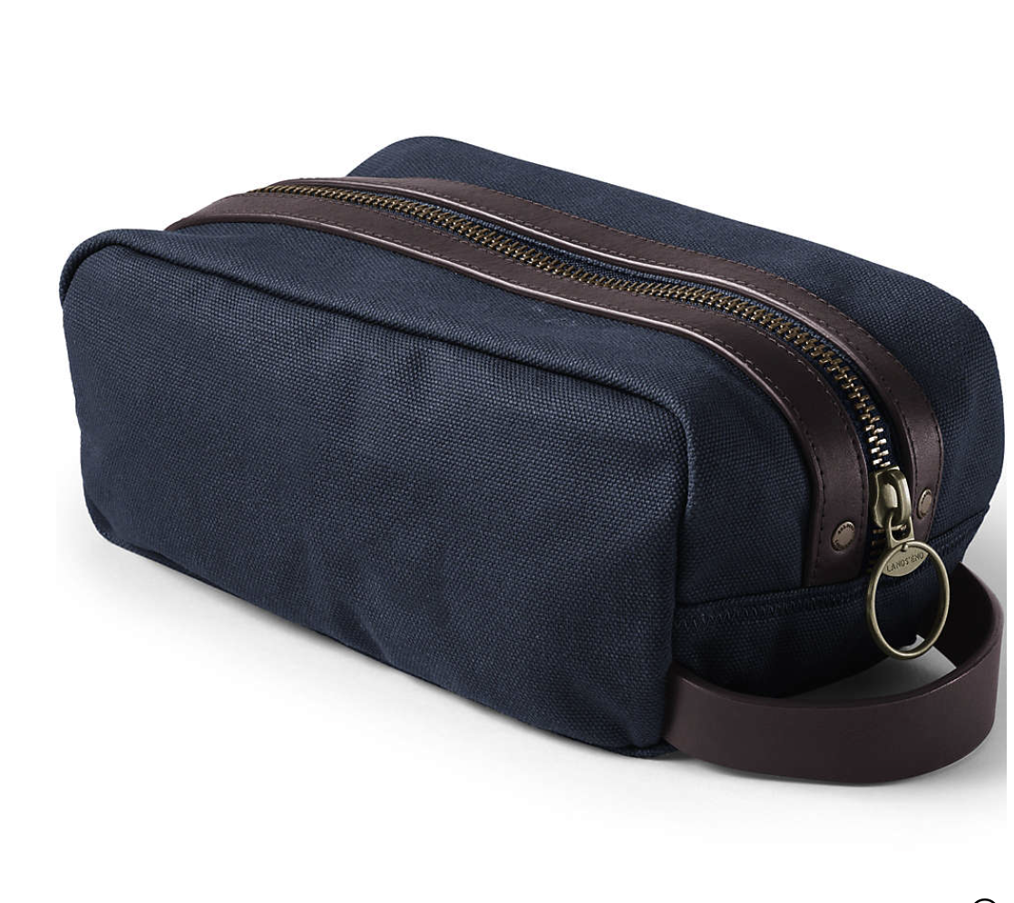 Waxed Leather Dopp Kit (Copy)